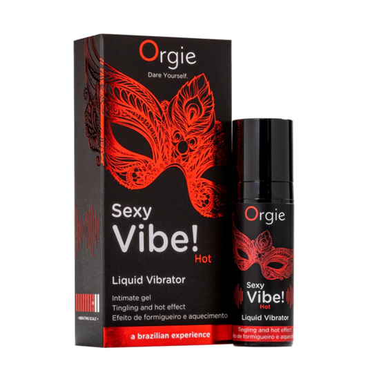 Orgie Sexy Vibe! Hot Liquid Vibrator Arousal Gel 15ml