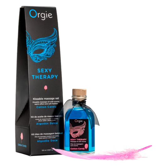 Orgie Sexy Therapy Cotton Candy Kissable Massage Oil 100ml