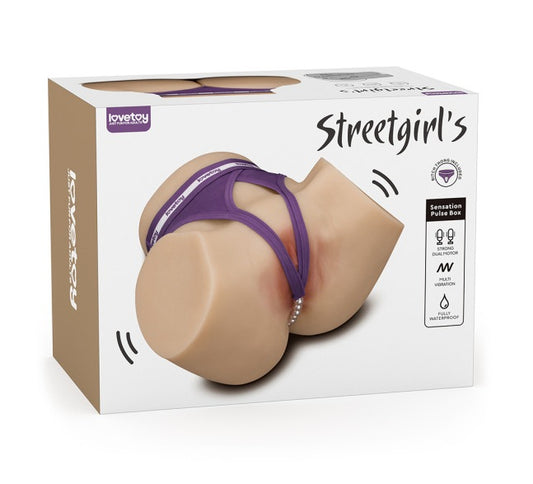 Lovetoy Streetgirls Dual Motor Automatic Pulse Pussy and Ass Susan Masturbator