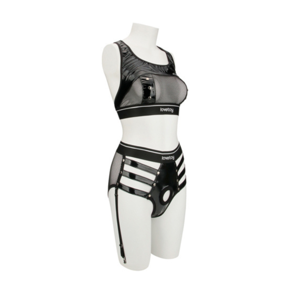 Lovetoy Rebellion Reign Iconic Harness Strap on Set Size XS/S or M/L or L/XL