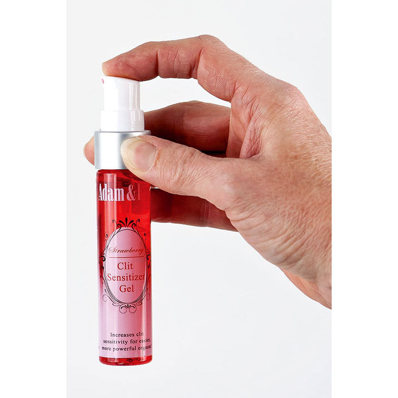 Adam & Eve Clit Sensitiser Gel - Strawberry Flavoured Female Enhancer 29ml