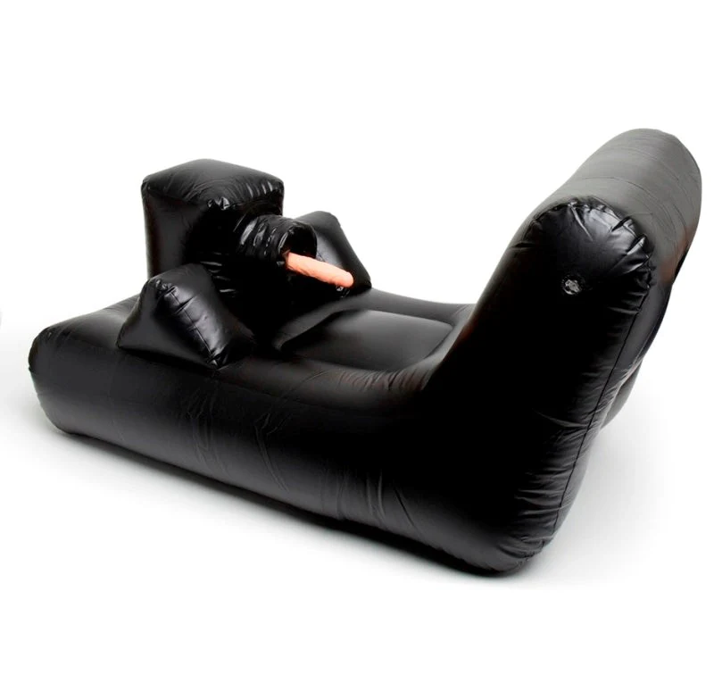 Excellent Power | Dark Magic Inflatable Bed 3 Speed Vibrator Black