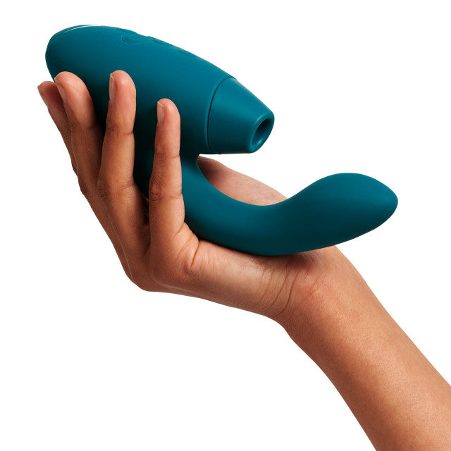 Womanizer DUO 2 - Pleasure Air Clitoral Stimulator + G-Spot Vibrator