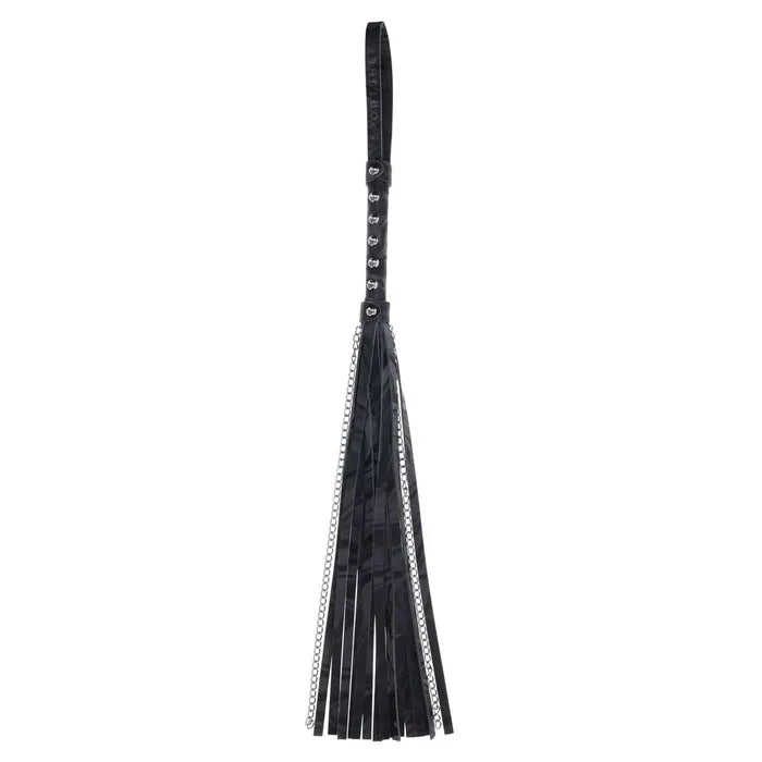 Sportsheets Velvet Noir Chain Flogger