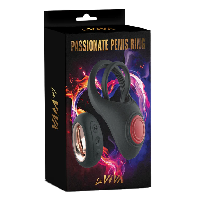 La Viva Passionate Penis Cock Ring Remote Control
