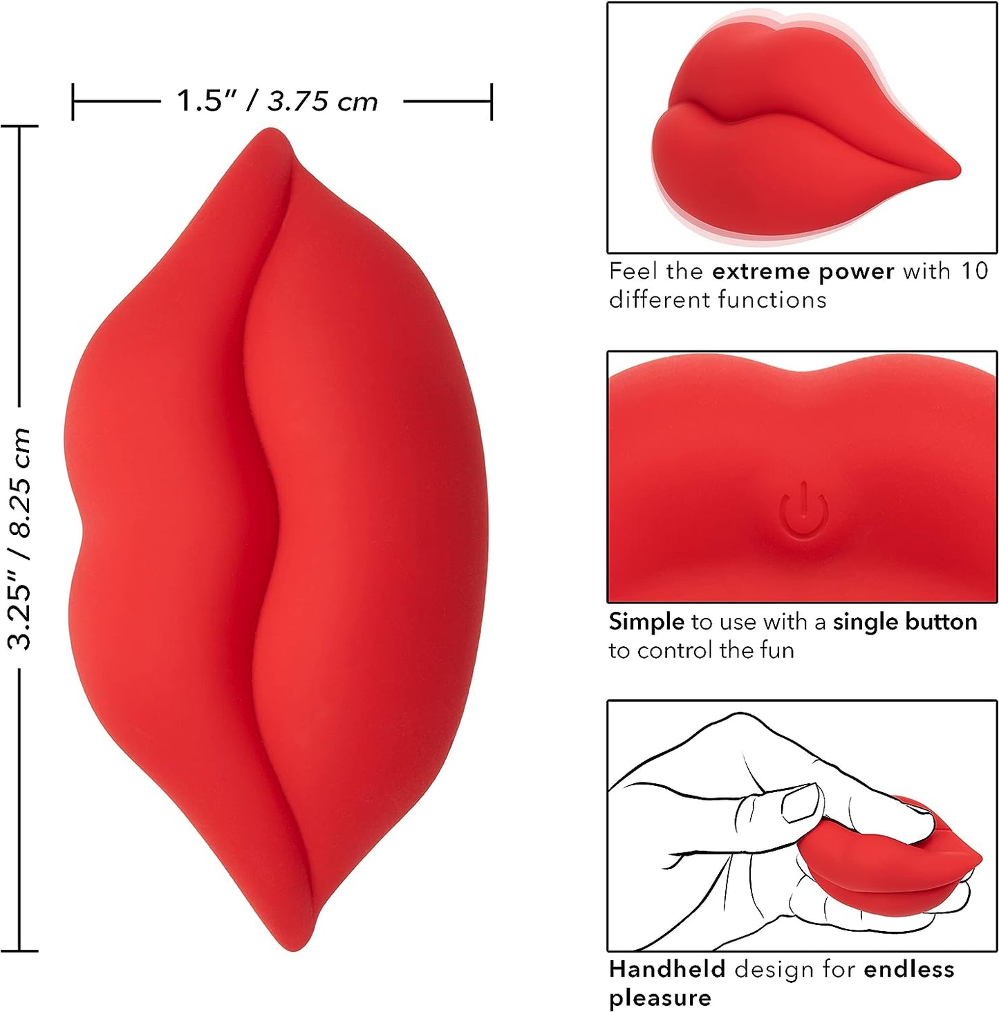 Calexotics | Naughty Bits MUAH Mini Vibrator