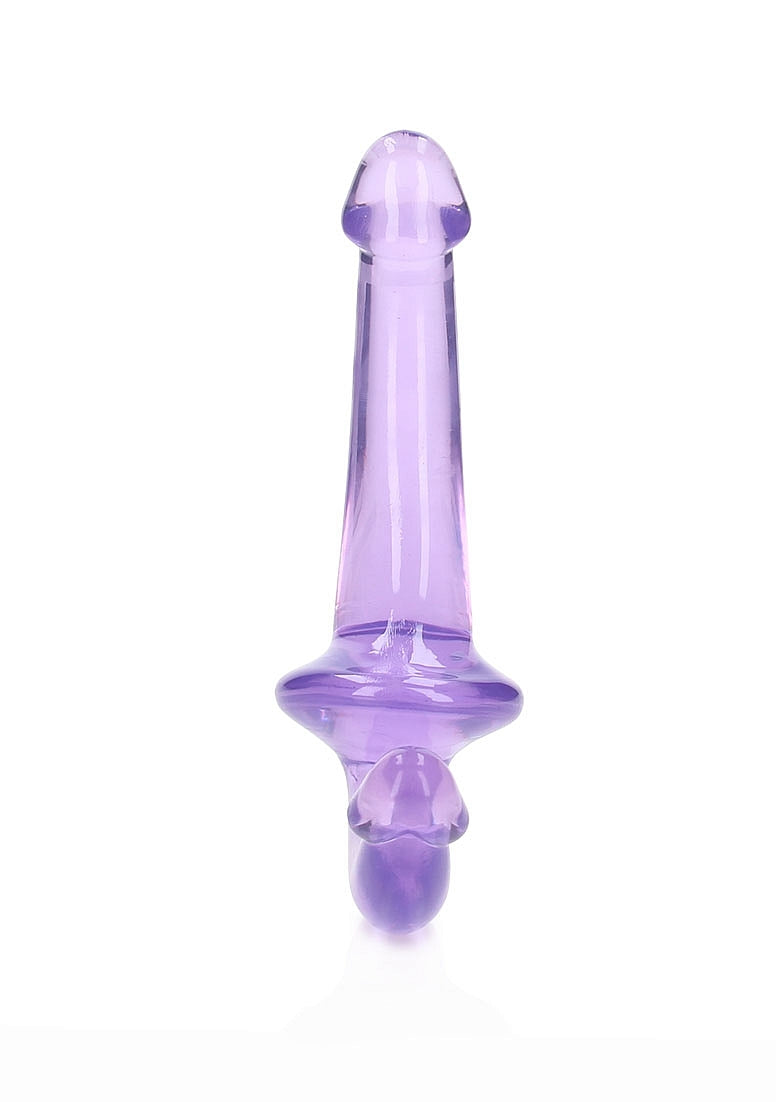 Shots Toys | REALROCK Crystal Clear 6" Strapless Strap On - Purple