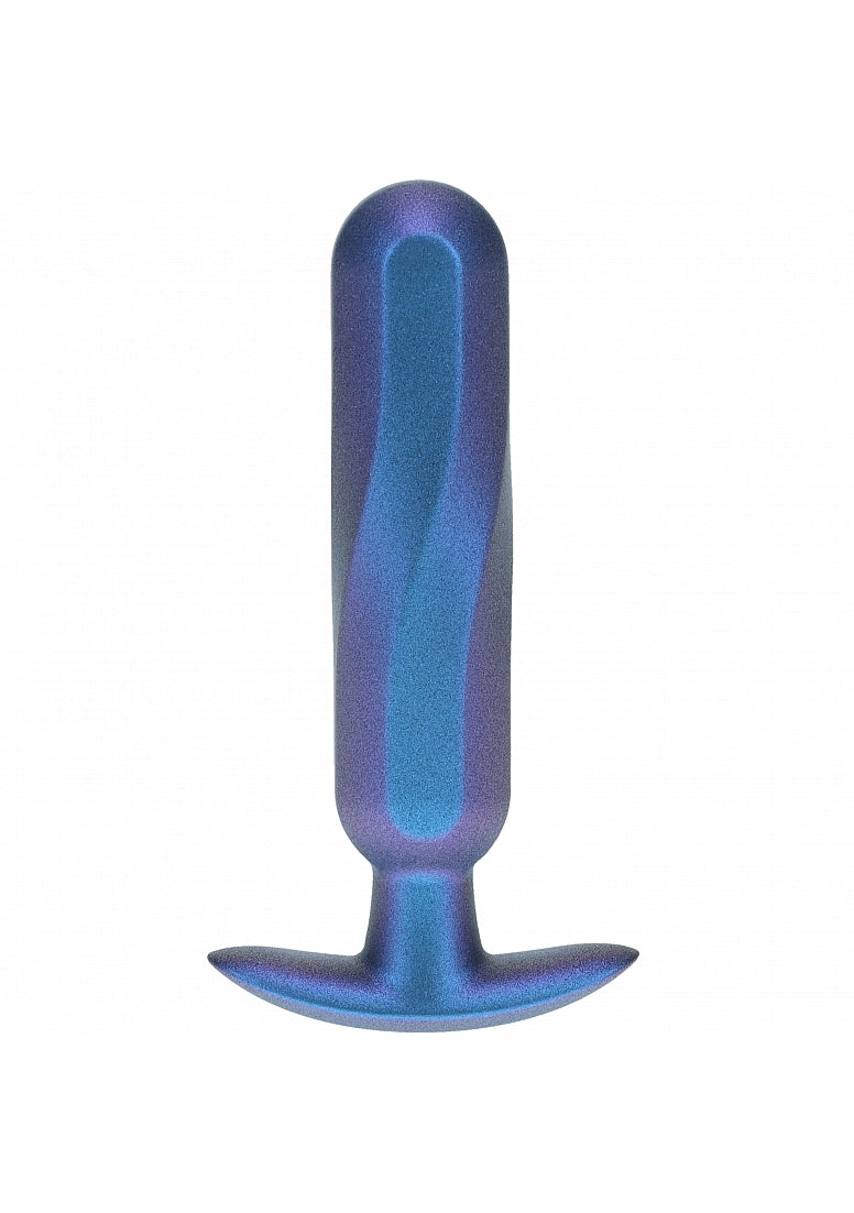 Shots Toys | Ouch! - Oblong Anal Plug - Silicone - Metallic Blue