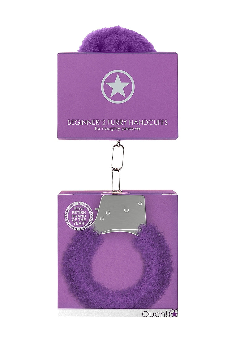Shots Toys | OUCH! Beginners Handcuffs Furry - Purple