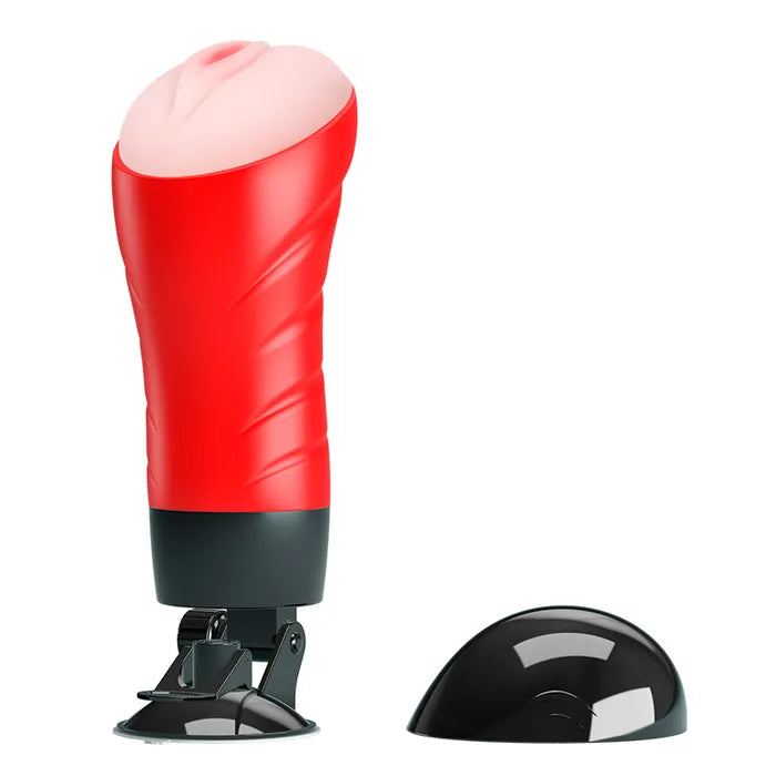 Crazy Bull Delia Vibrating Vagina Stroker with Suction Base