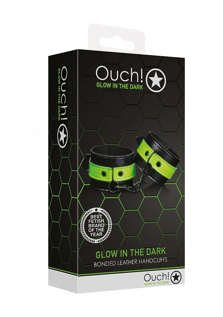 Shots Toys | OUCH! Handcuffs - Glow in the Dark