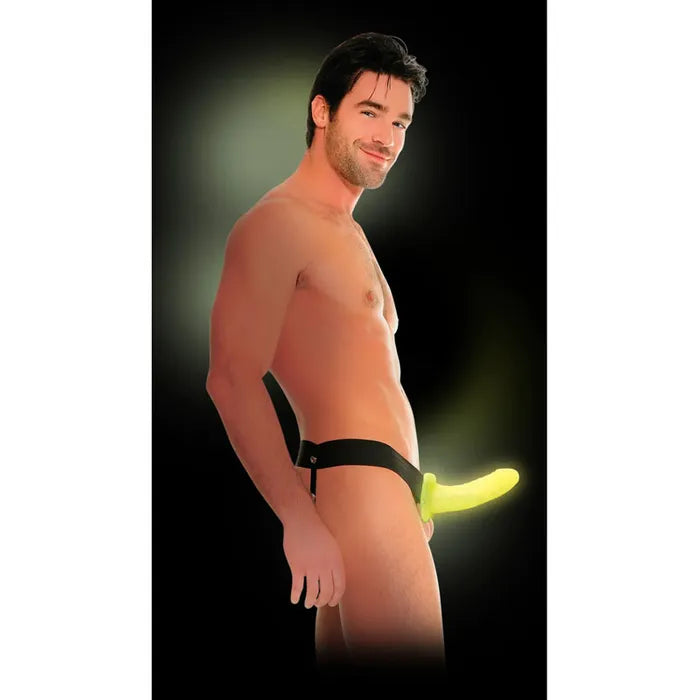 Pipedream Fetish Fantasy Series For Him Or Her Hollow Strap-on Glow in the Dark