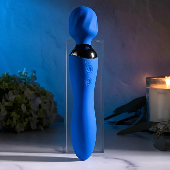 Selopa BLUE BELLE - Blue 20cm Massage Wand