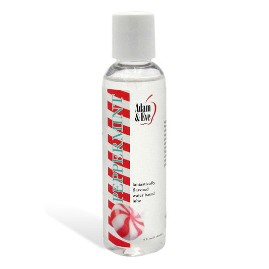 Adam & Eve PEPPERMINT Flavoured Water Based Lubricant 4oz/118ml