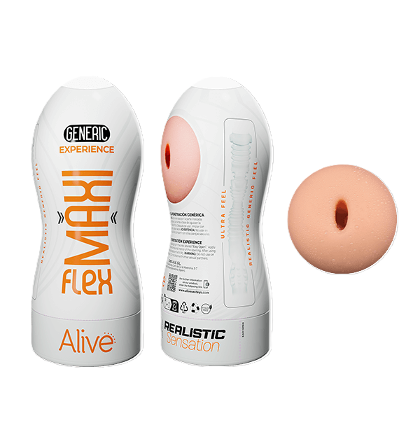 Adrien Lastic Alive Generic Maxi Flex Flesh Masturbator Size L