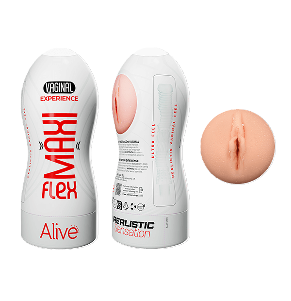 Adrien Lastic Alive Vaginal Maxi Flex Flesh Masturbator Size L