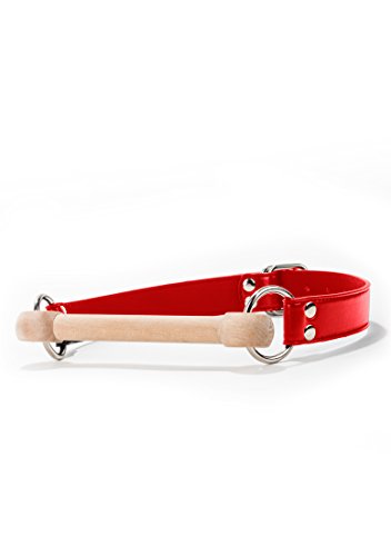 Shots Toys | OUCH! Wooden Bridle Gag with Straps Red