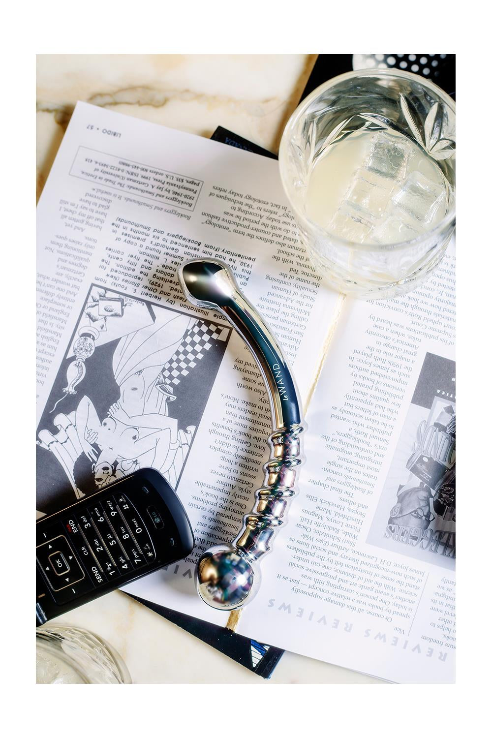 Le Wand Bow  - Stainless Steel Dual-Ended Wand for G-Spot/Prostate Stimulation