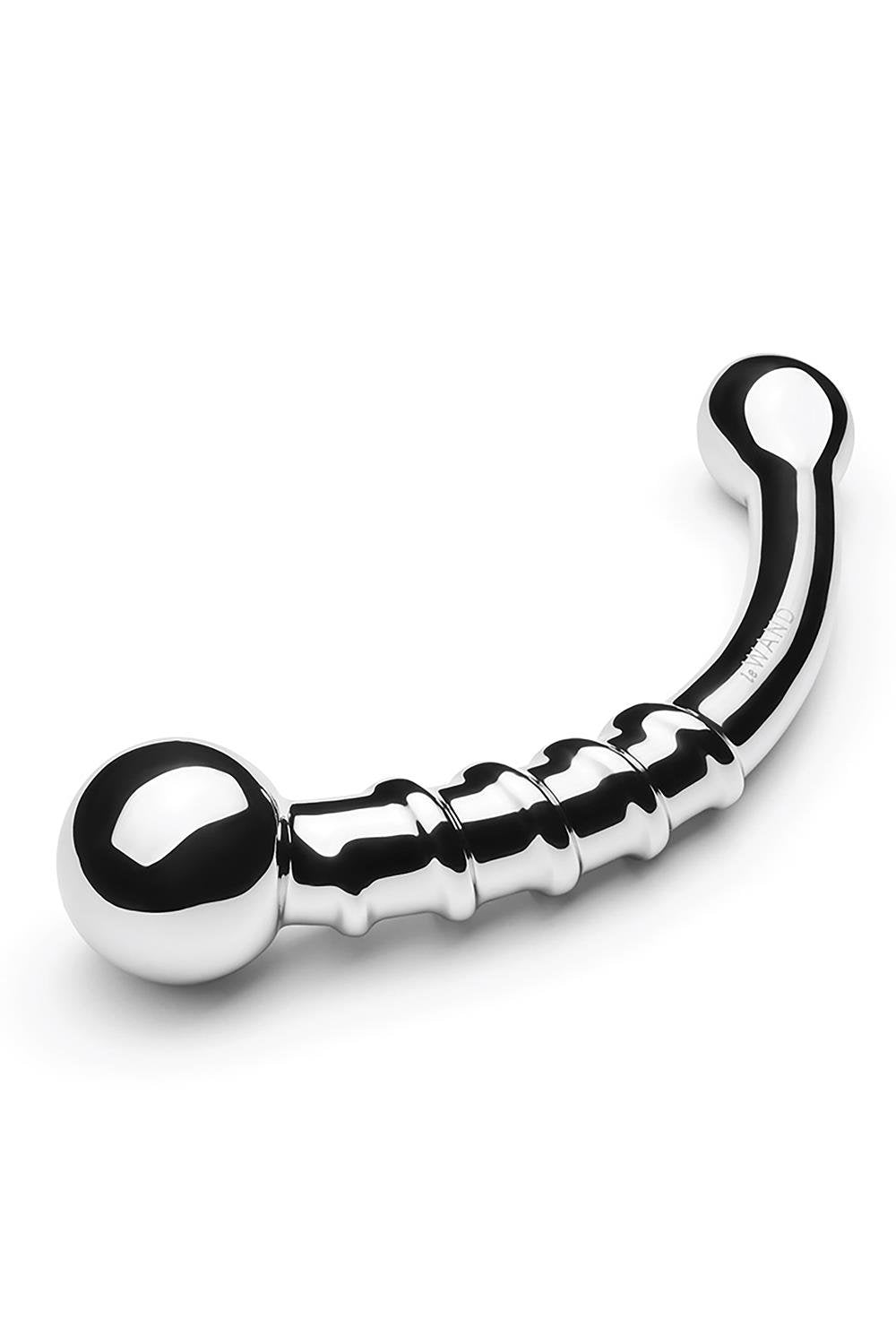 Le Wand Bow  - Stainless Steel Dual-Ended Wand for G-Spot/Prostate Stimulation