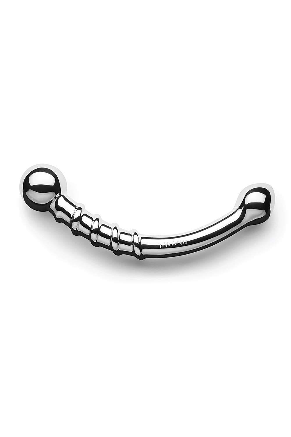 Le Wand Bow  - Stainless Steel Dual-Ended Wand for G-Spot/Prostate Stimulation