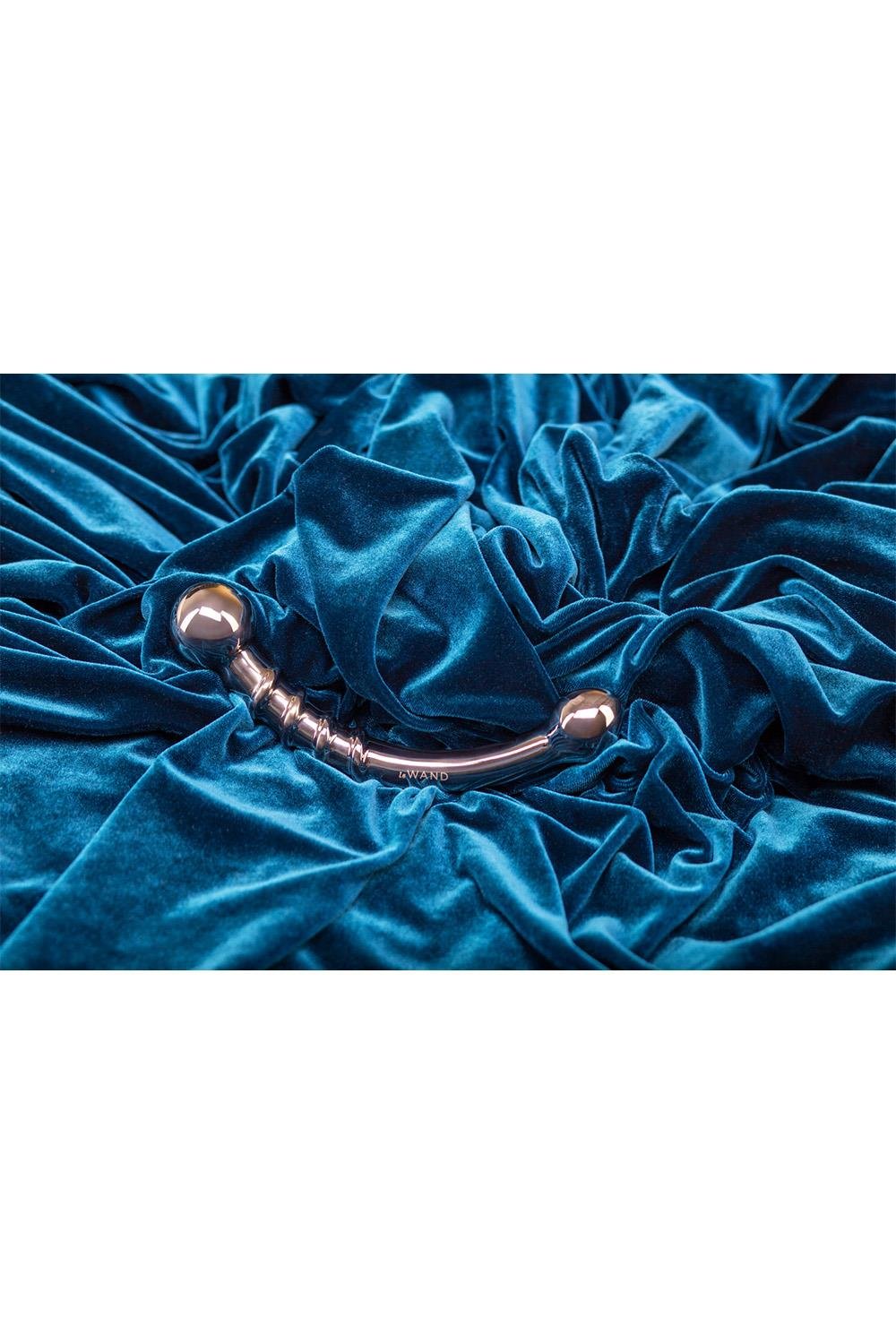 Le Wand Bow  - Stainless Steel Dual-Ended Wand for G-Spot/Prostate Stimulation