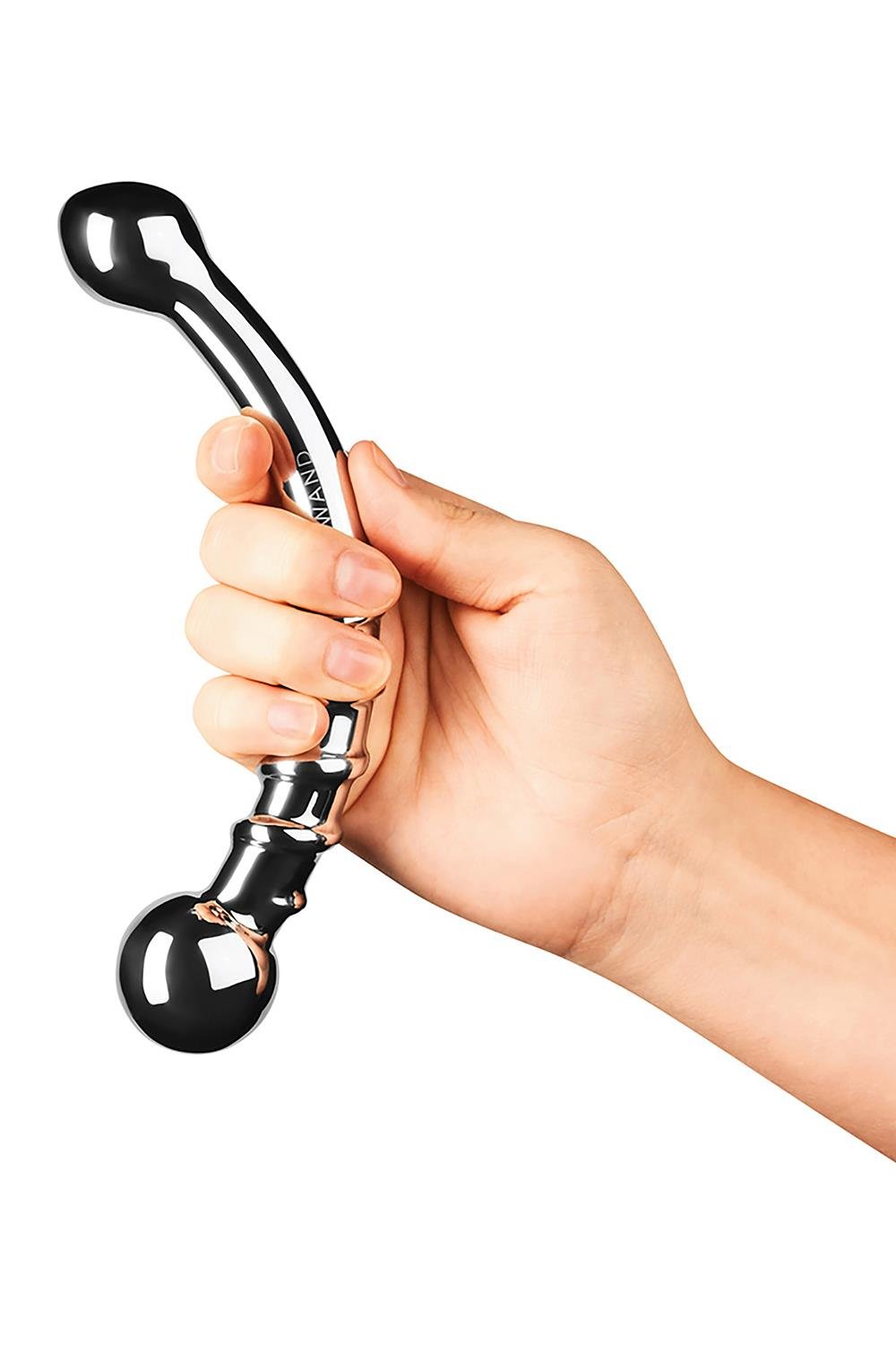 Le Wand Bow  - Stainless Steel Dual-Ended Wand for G-Spot/Prostate Stimulation