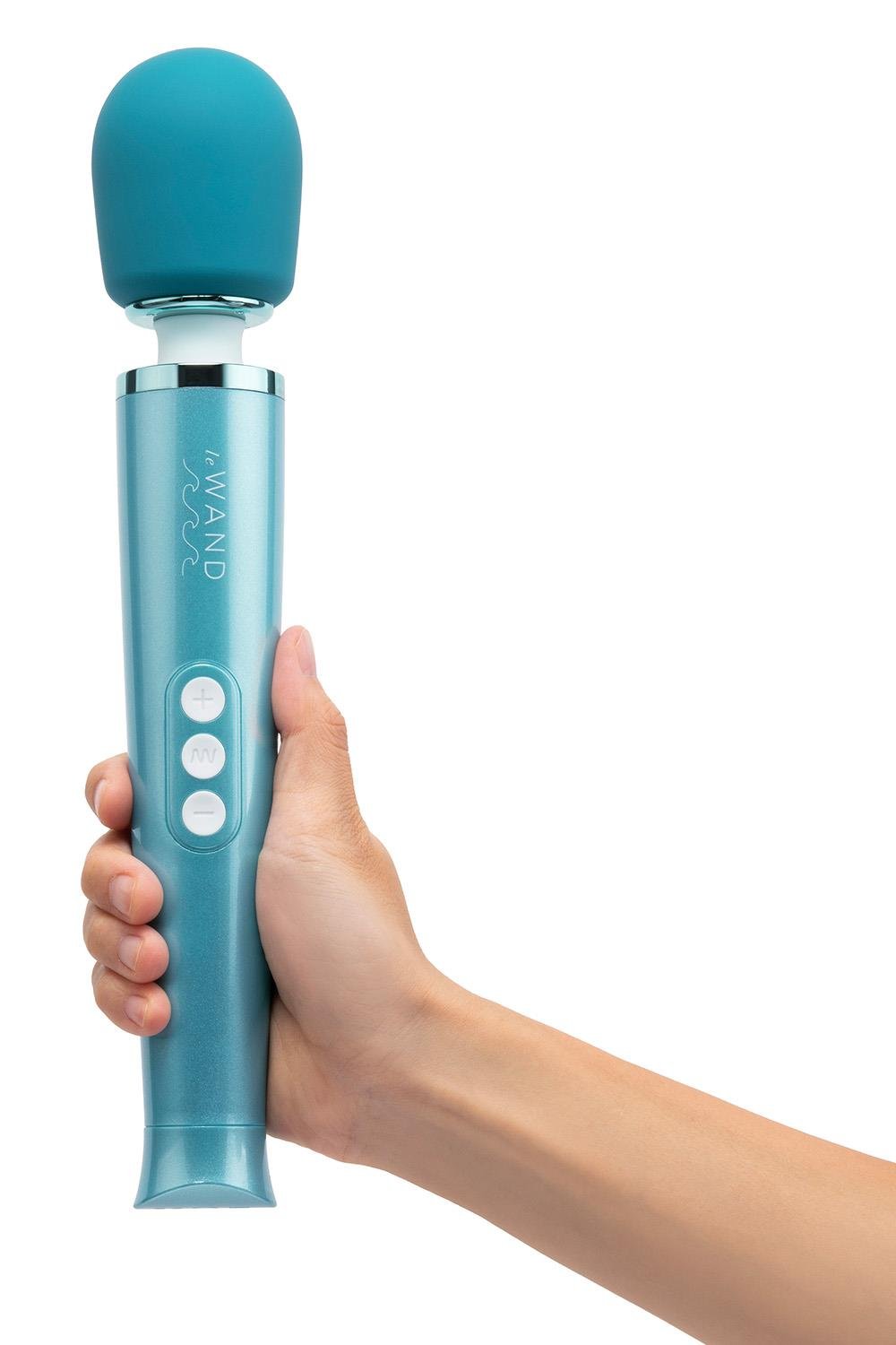 Le Wand Dive Submersible Rechargeable Vibrating Massager Vibrator Blue