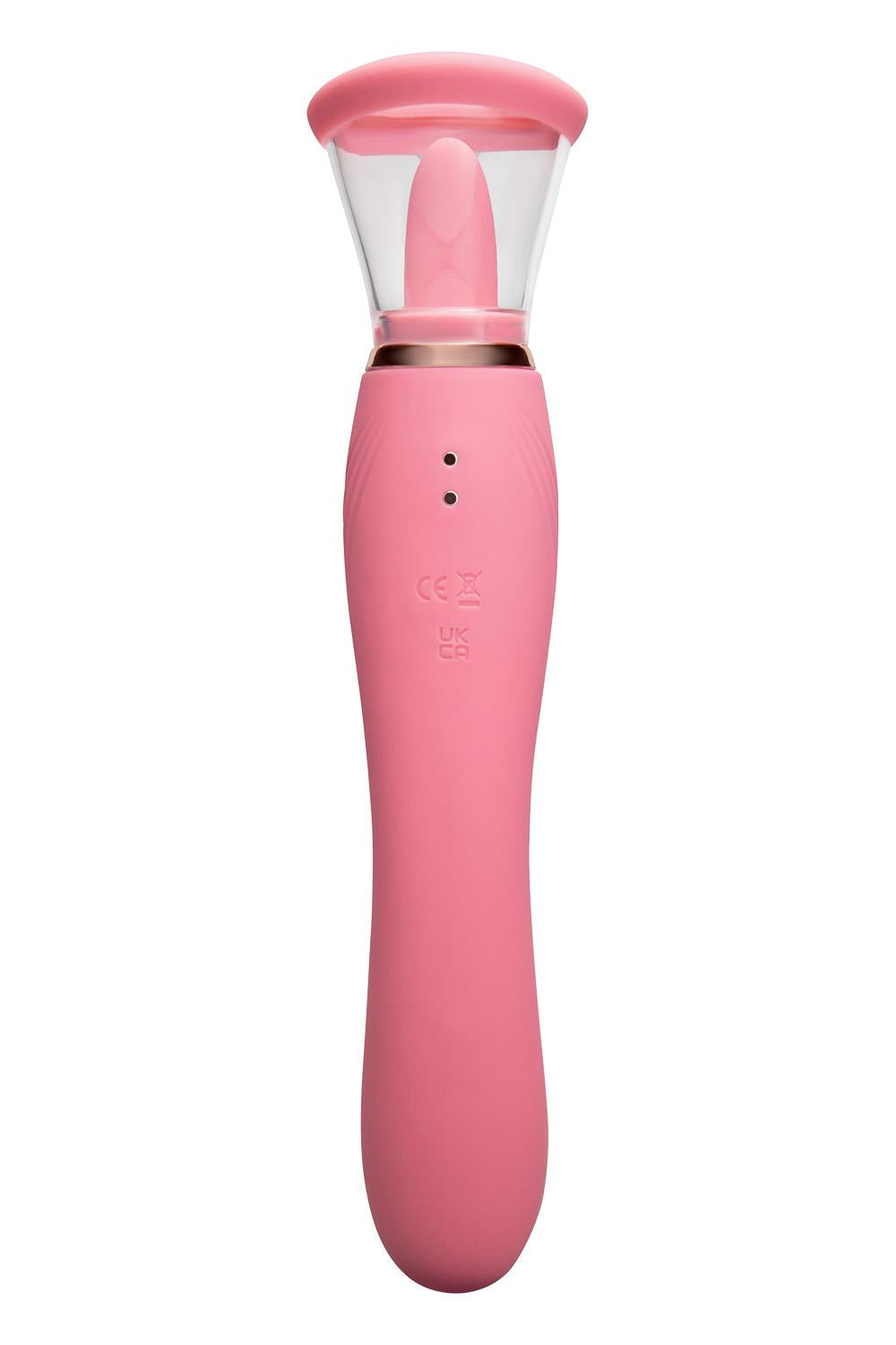 Le Wand Lick - 3-1 Double Ended Vibe With Licking Tongue Stimulator