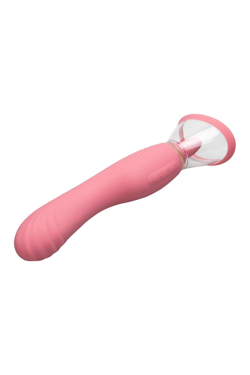 Le Wand Lick - 3-1 Double Ended Vibe With Licking Tongue Stimulator