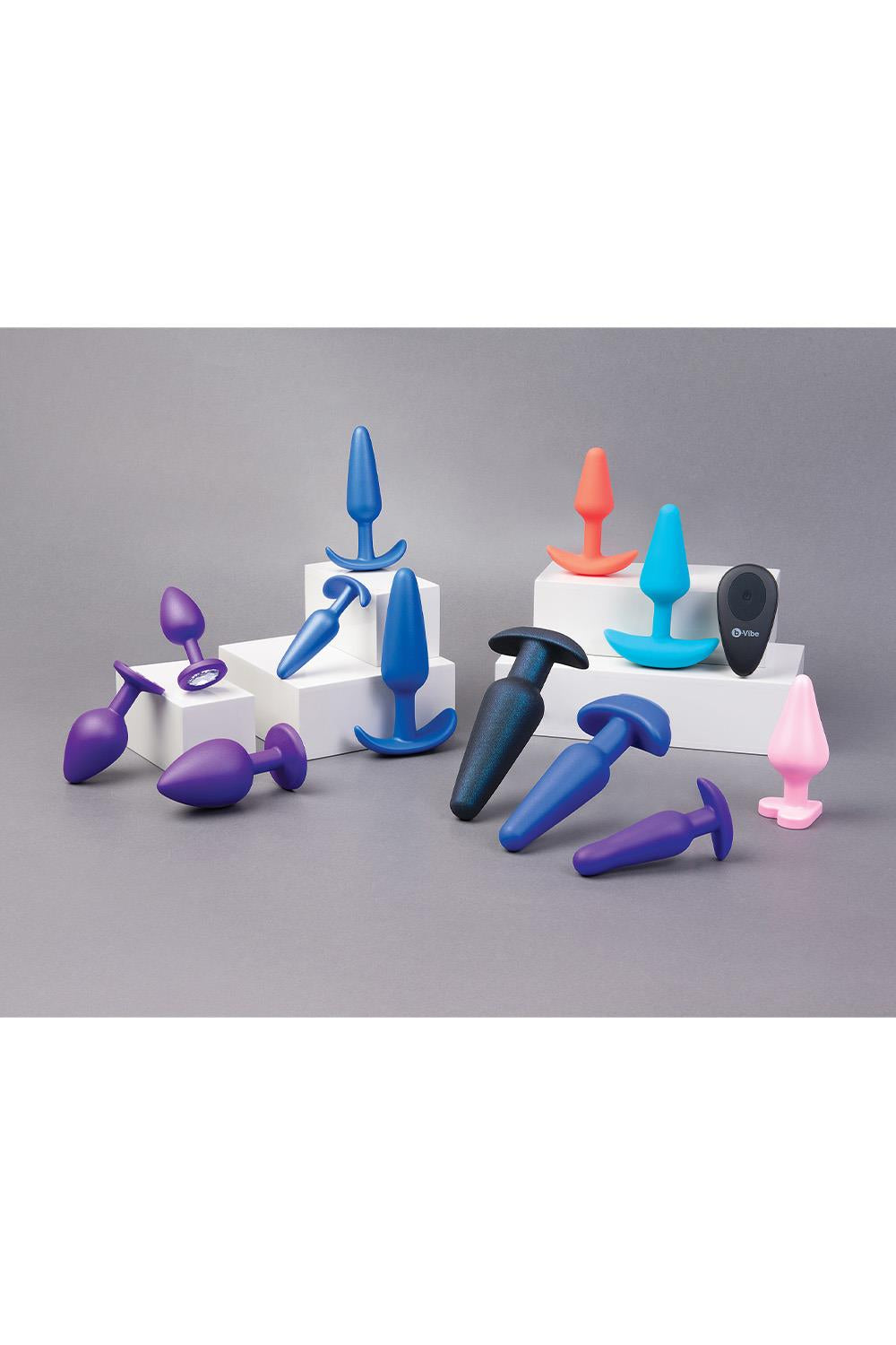 COTR | B-Vibe Butties B-Mine Silicone Heart Butt Plug