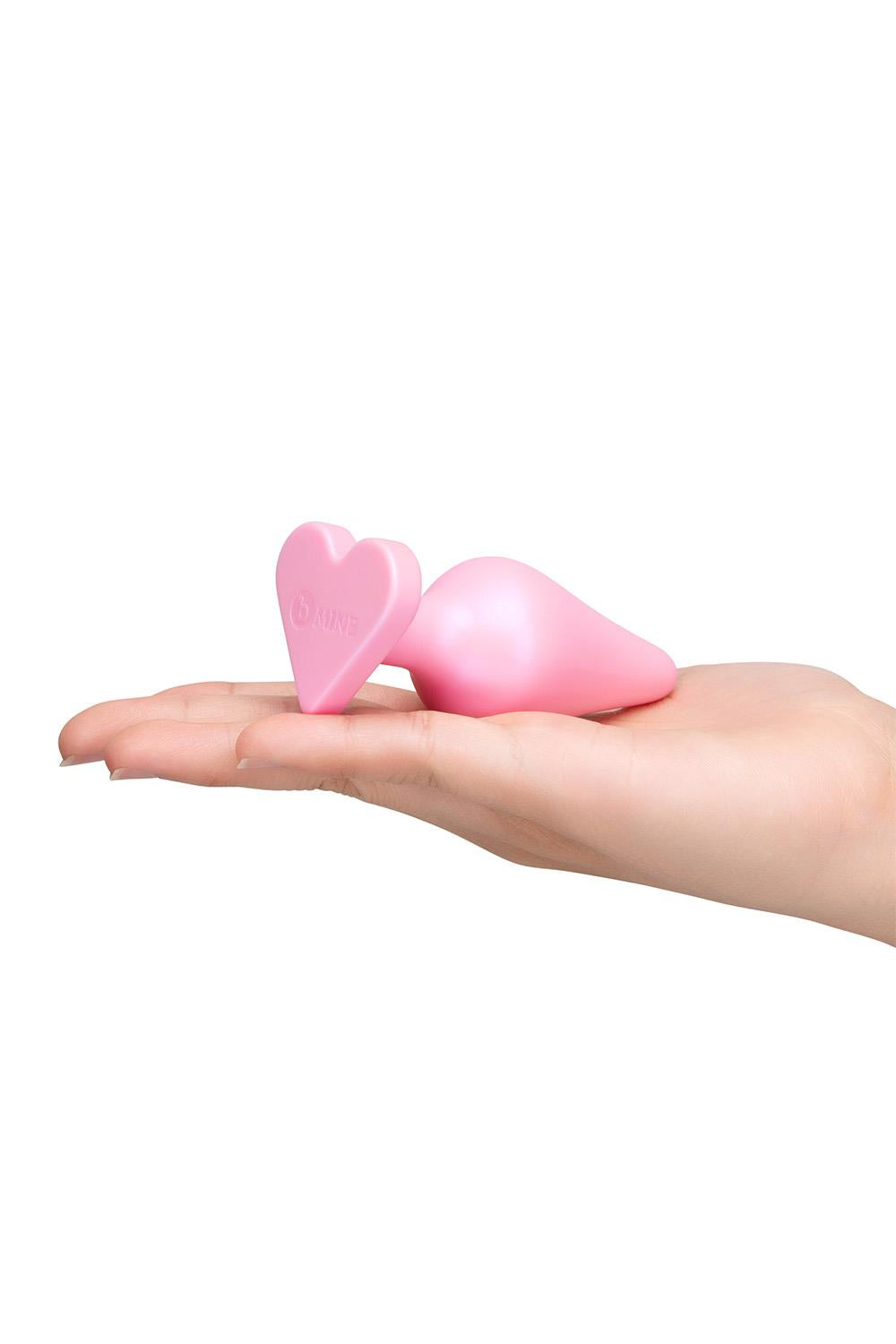 COTR | B-Vibe Butties - B-Mine Silicone Butt Plug with Heart Base