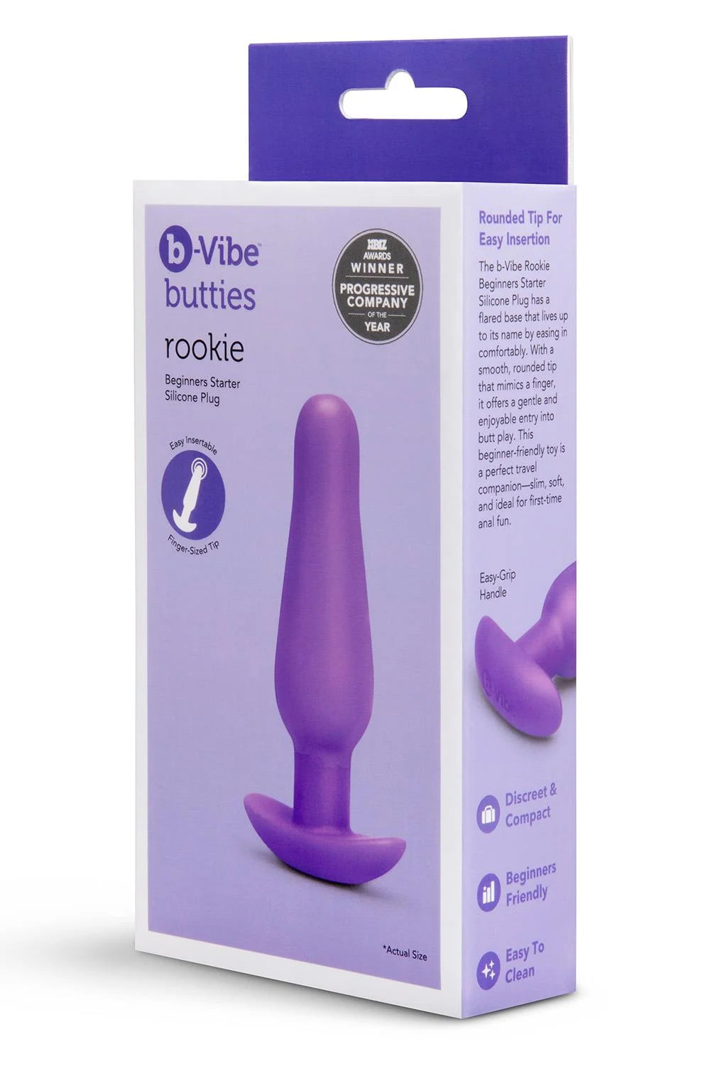 COTR | B-Vibe Butties Rookie Starter Silicone Plug