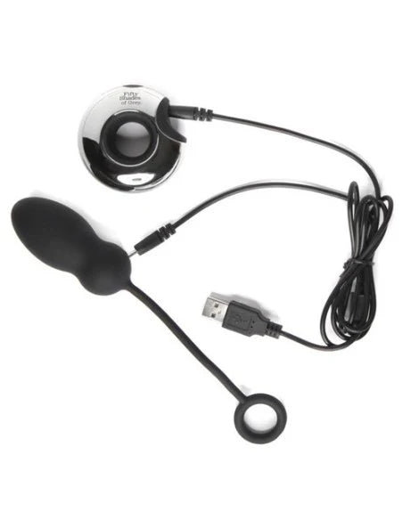 Fifty Shades Of Grey Relentless Vibrator Rechargeable Remote Control Egg