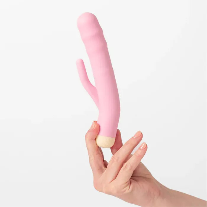Girls Get Off - DeeDee Pink 19cm Thrusting Rabbit Vibrator