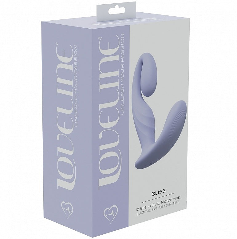 LOVELINE Bliss - Lavender 11.5cm USB Rechargeable G-spot Stimulation Vibrator