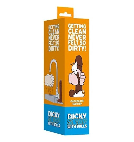 Shots Toys | Dicky Soap With Balls Chocolate Scented