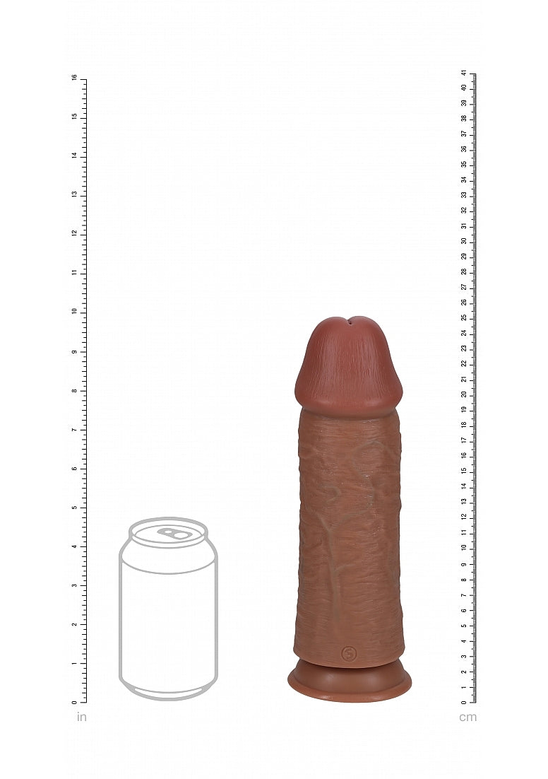 Shots Toys | REALROCK - Realistic Extra Thick Dildo without Balls 10" / 25.4cm - Tan