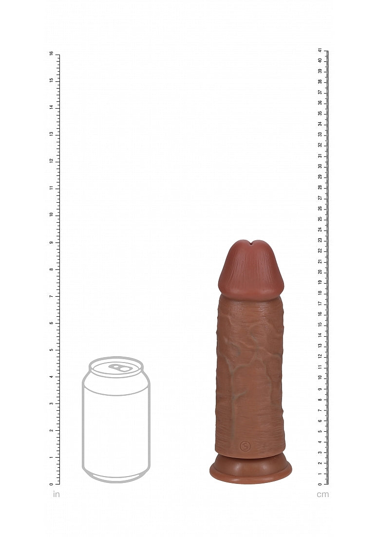 Shots Toys | REALROCK - Realistic Extra Thick Dildo no Balls 9" / 22.9cm - Tan