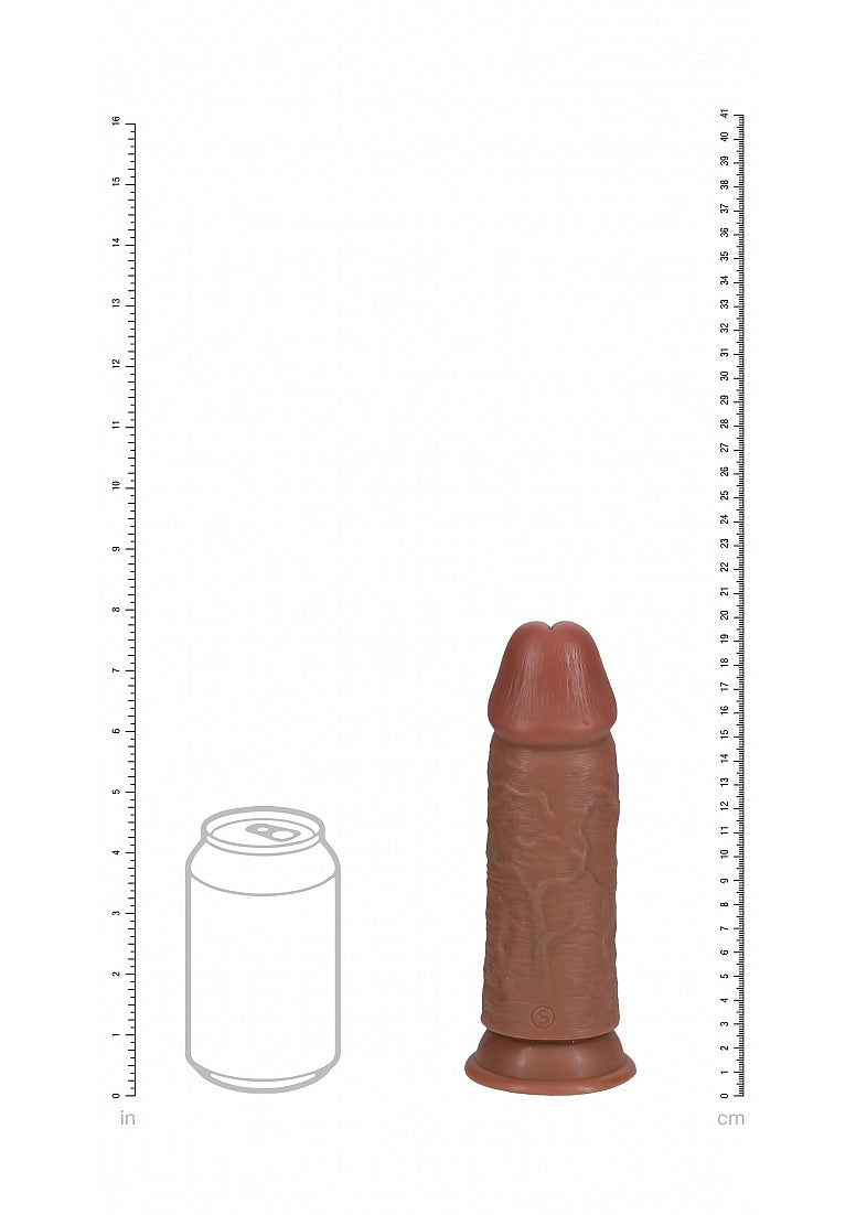 Shots Toys | REALROCK - Realistic Extra Thick Dildo without Balls 8" / 20.3cm - Tan