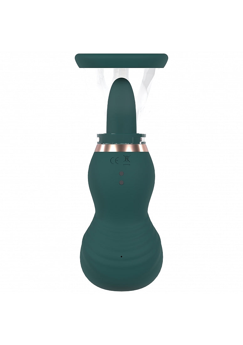 Shots Toys | PUMPED Sensual Auto Vulva & Breast Pump - Green