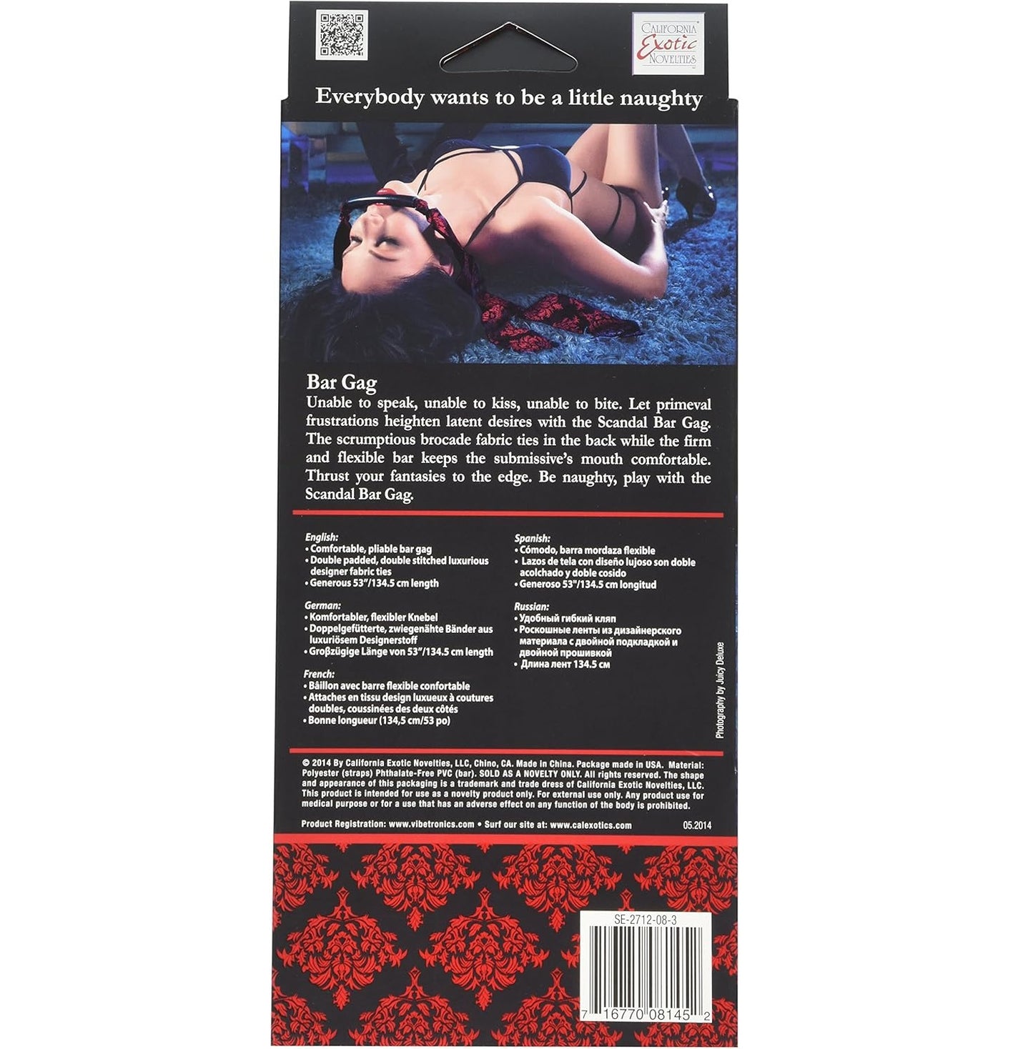 Calexotics Scandal Bar Gag