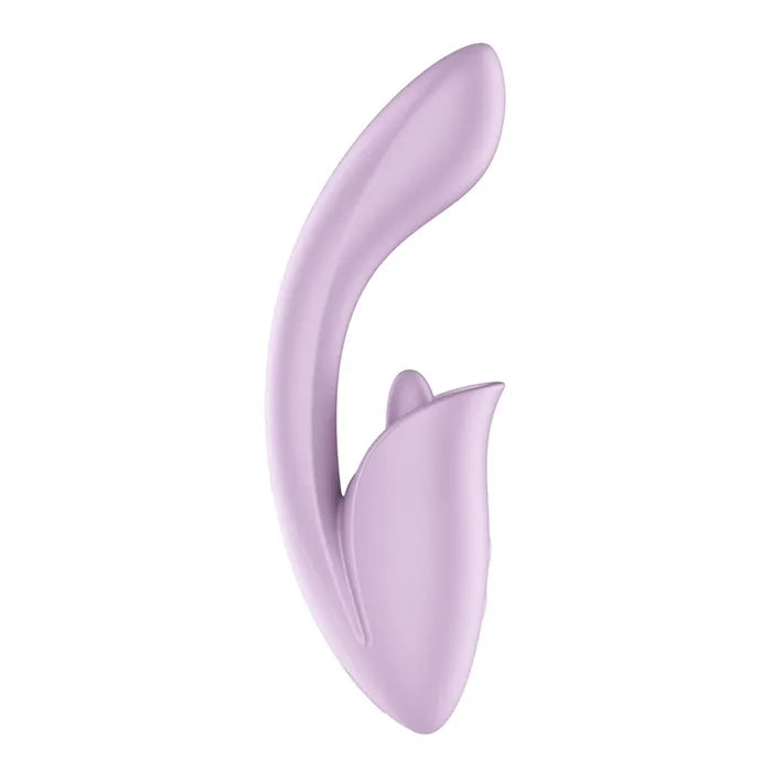 Satisfyer Tongue Expert - Violet Clitoral & G-Spot Stimulator Vibrator