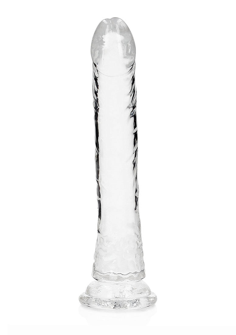 Shots Toys | REALROCK 29cm Realistic Slim Crystal Clear Dildo - Translucent (11") Dong