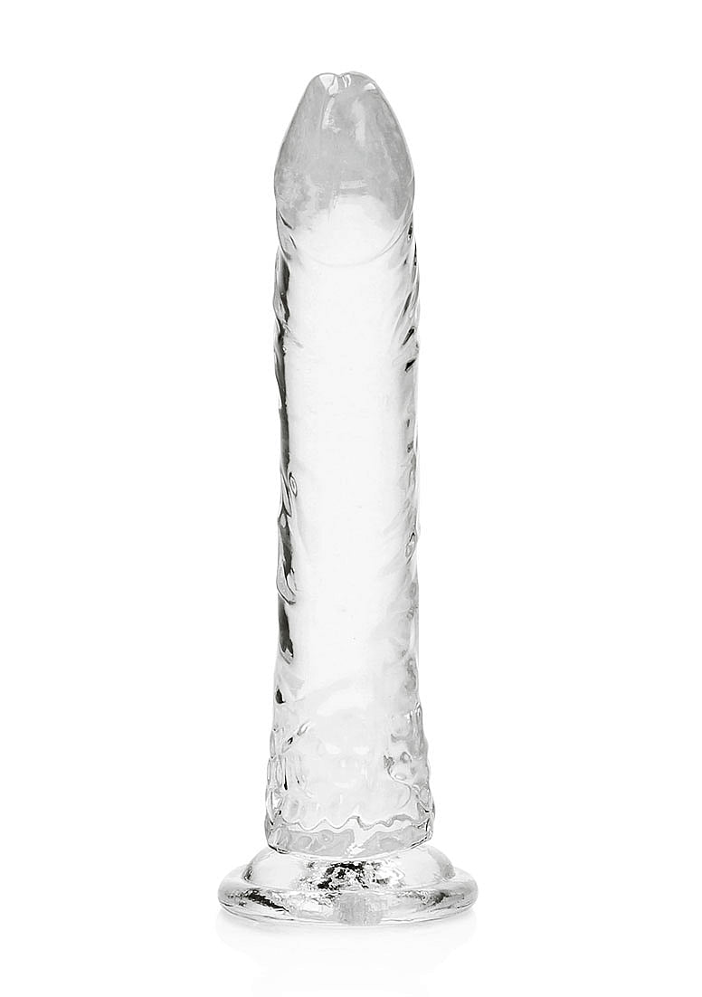 Shots Toys | REALROCK 27cm Realistic Slim Crystal Clear Dildo - Translucent (10") Dong