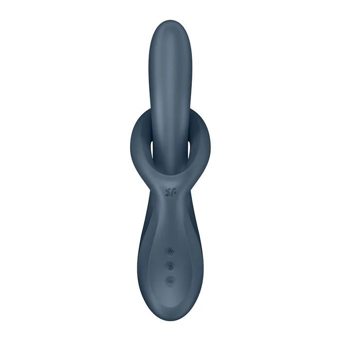 Satisfyer Heat Flex 4 - Grey Heating Rotating G-Spot Vibrator