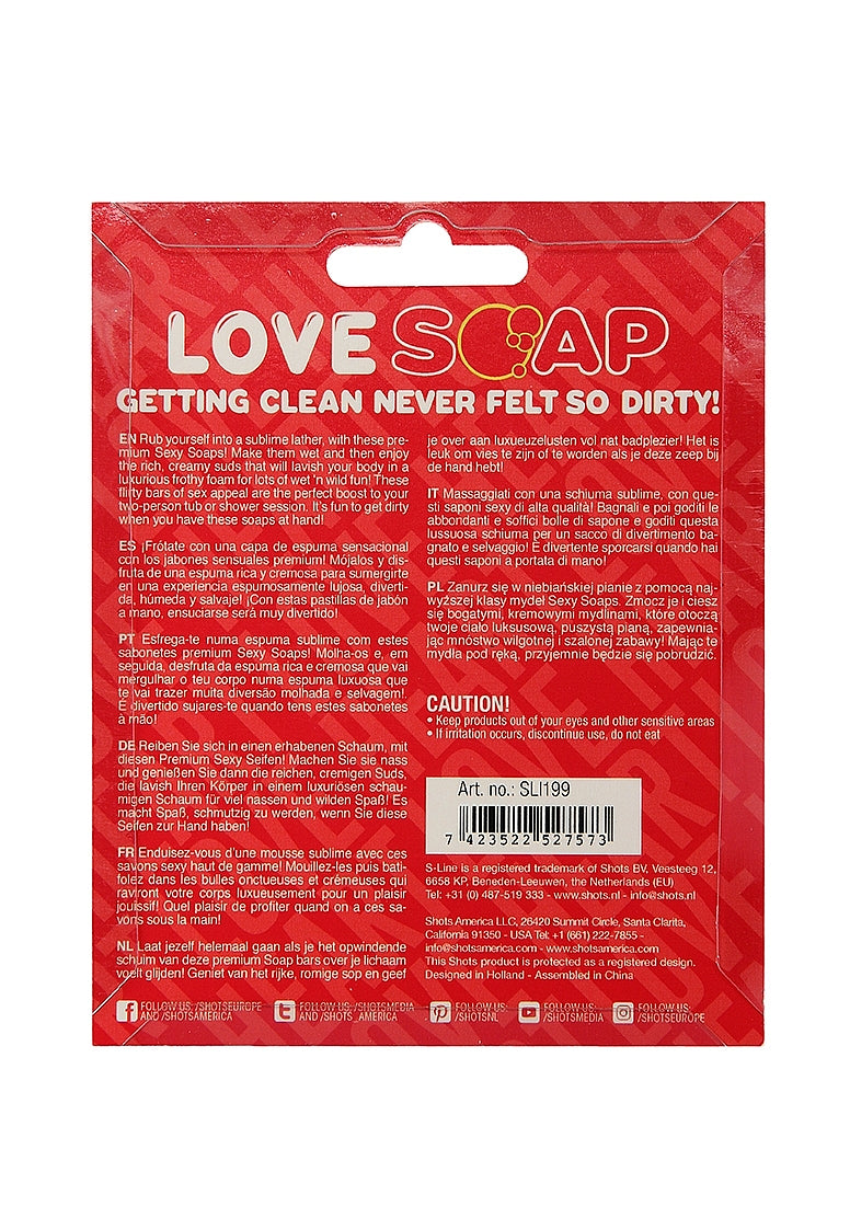 Shots Toys | Heart Soap - Love Heart - Rose Scented
