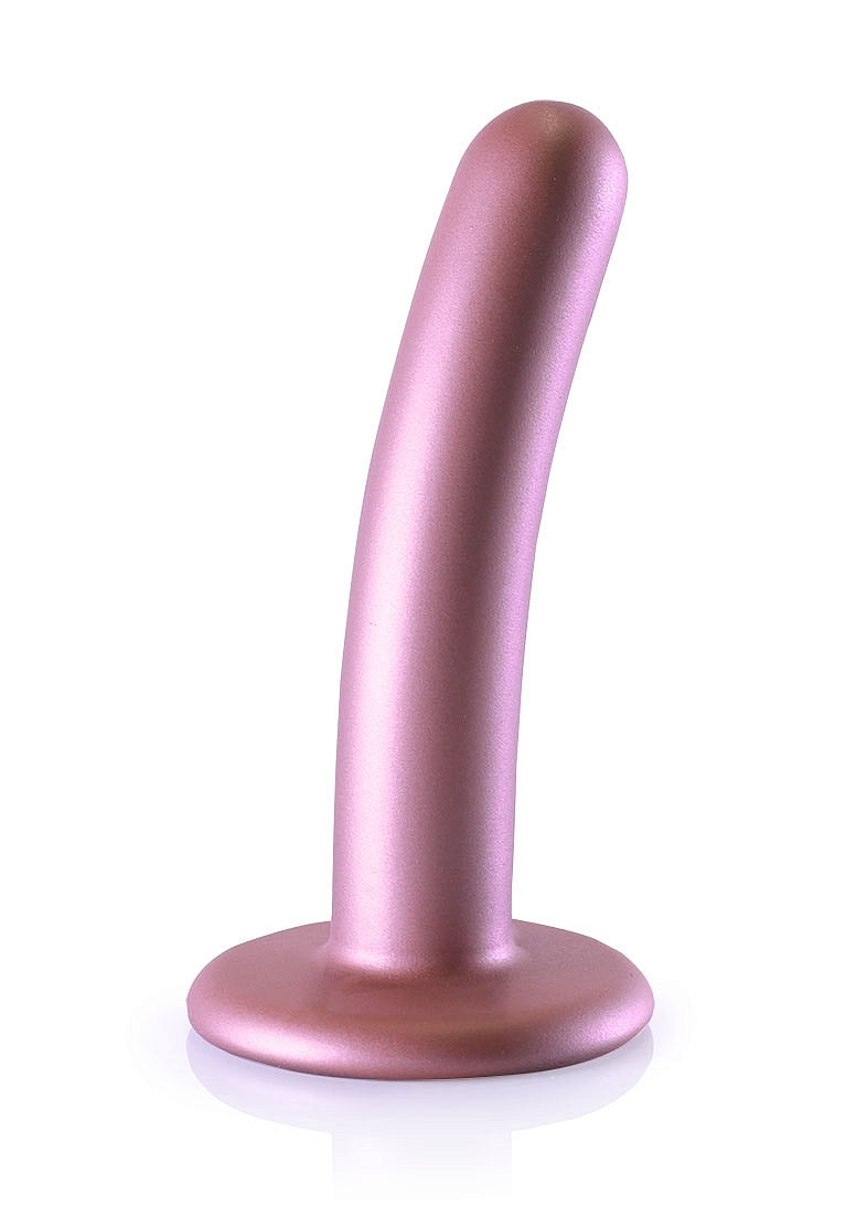 Shots Toys | OUCH! Smooth G-Spot Dildo - 5" / 12 cm - Rose Gold