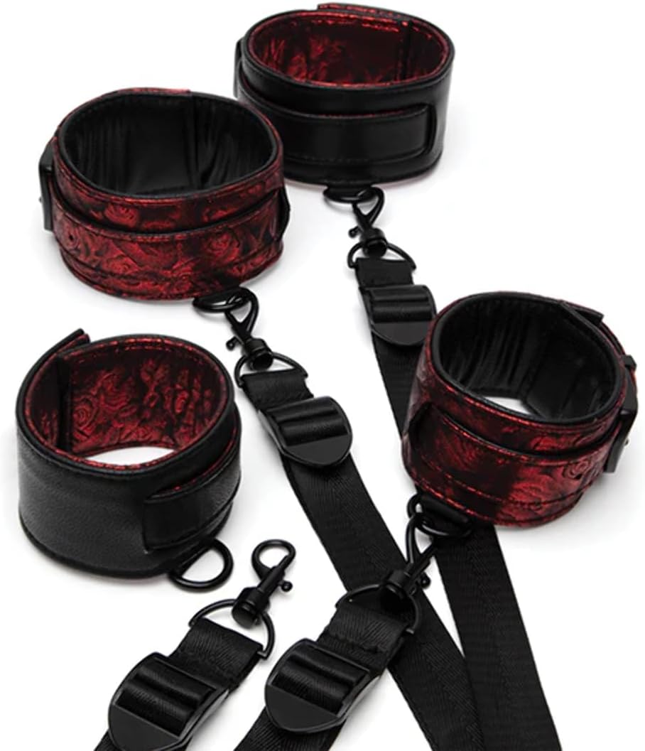 Fifty Shades of Grey Sweet Anticipation Reversible Under Mattress Restraint Set