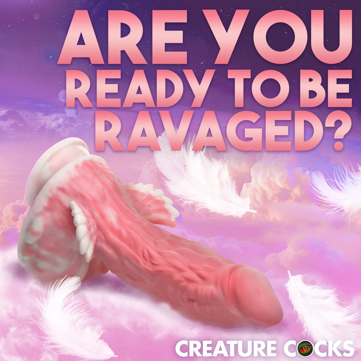 Creature Cocks Pegasus Pecker Winged Silicone Dildo