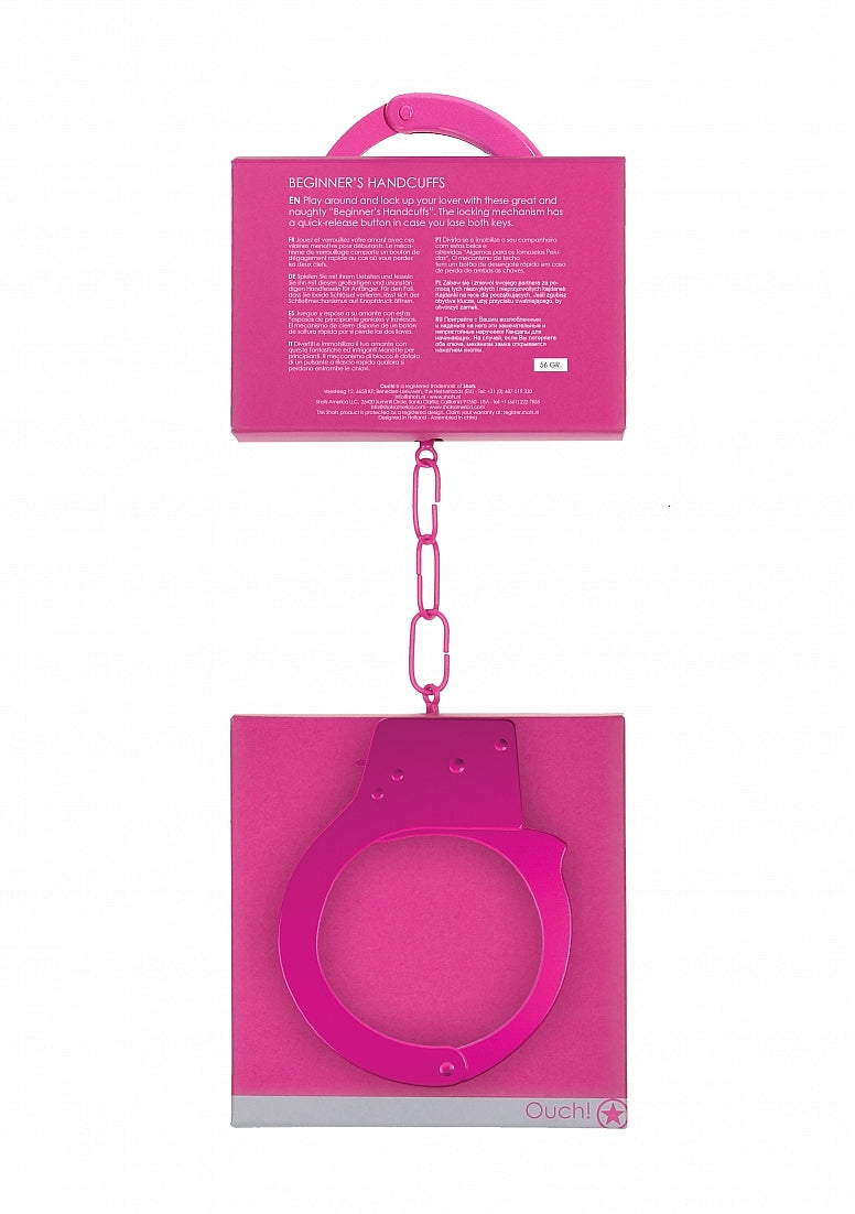Shots Toys | OUCH! Beginners Handcuffs - Pink